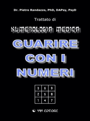 cover image of GUARIRE CON I NUMERI--Trattato di Numerologia Medica